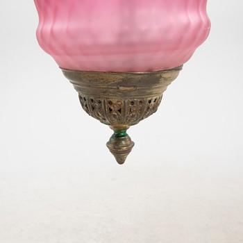An early 1900s ceiling pendant.