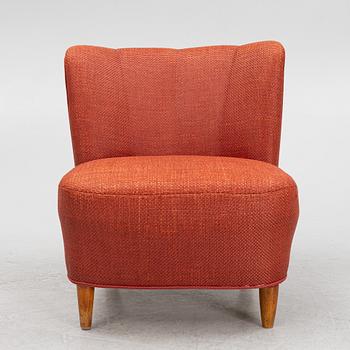A Swedish Modern armchair, 1940s.