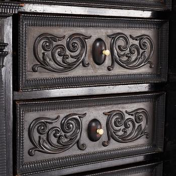 Kabinettskåp, Sydtyskland, Barock, omkring år 1700.