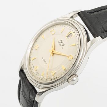 Oris, armbandsur, 34,5 mm.