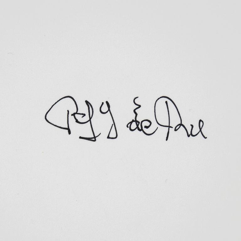 Peter de Ru, photograph signed on verso.