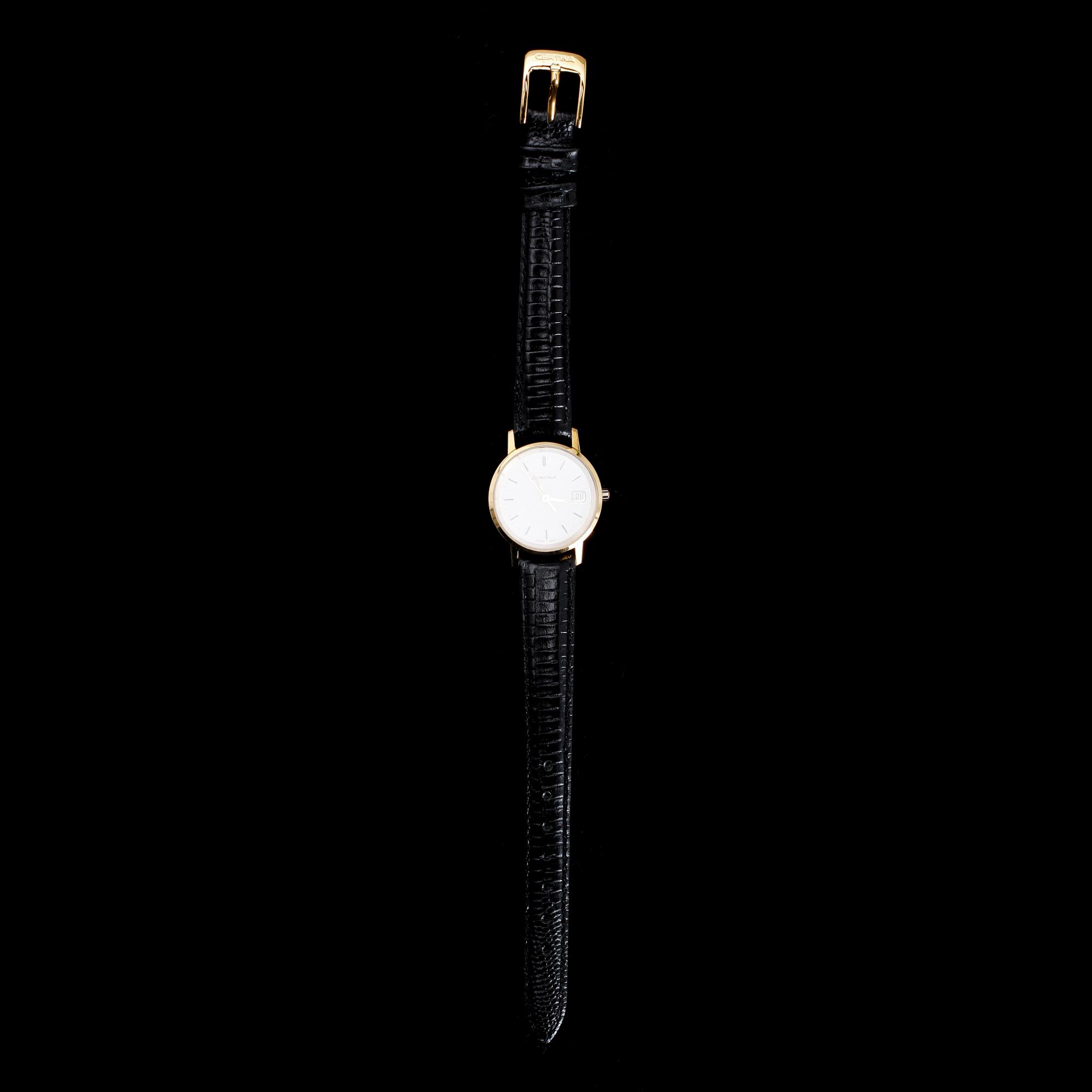 ARMBANDSUR, 18 k guld, Certina.