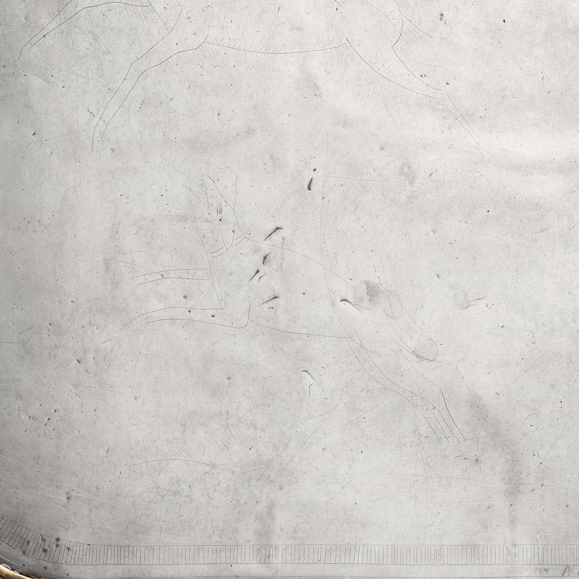 A Swedish Grace table, signed and dated 1929.