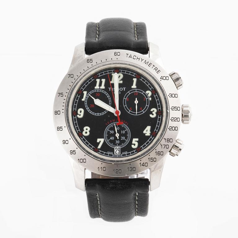 TISSOT, V8, chronograph, tachymetre, wrist watch, 43,5 mm.