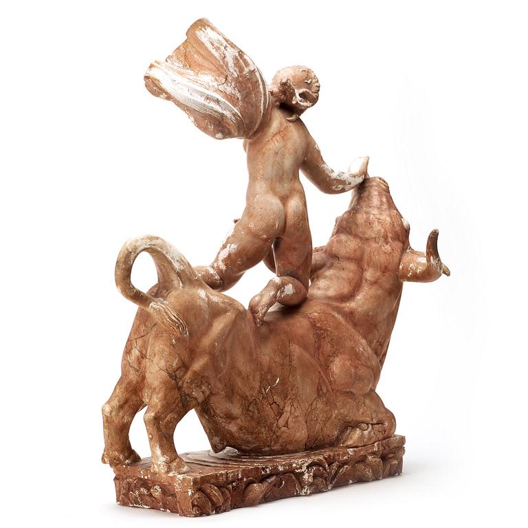 Carl Milles, "Europa och tjuren" (Europa and the bull).