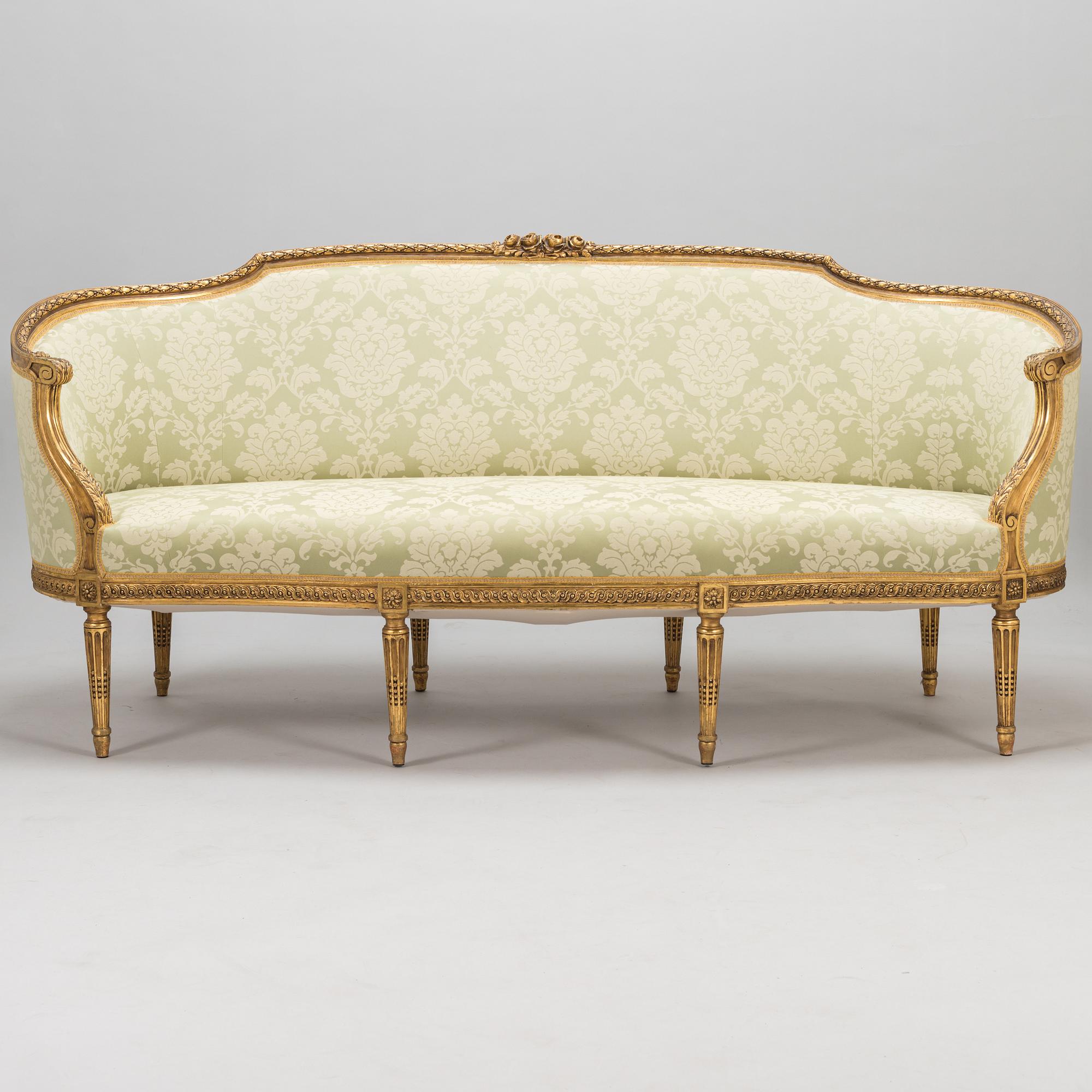 SOFFA, gustaviansk stil, 1900-talets början.