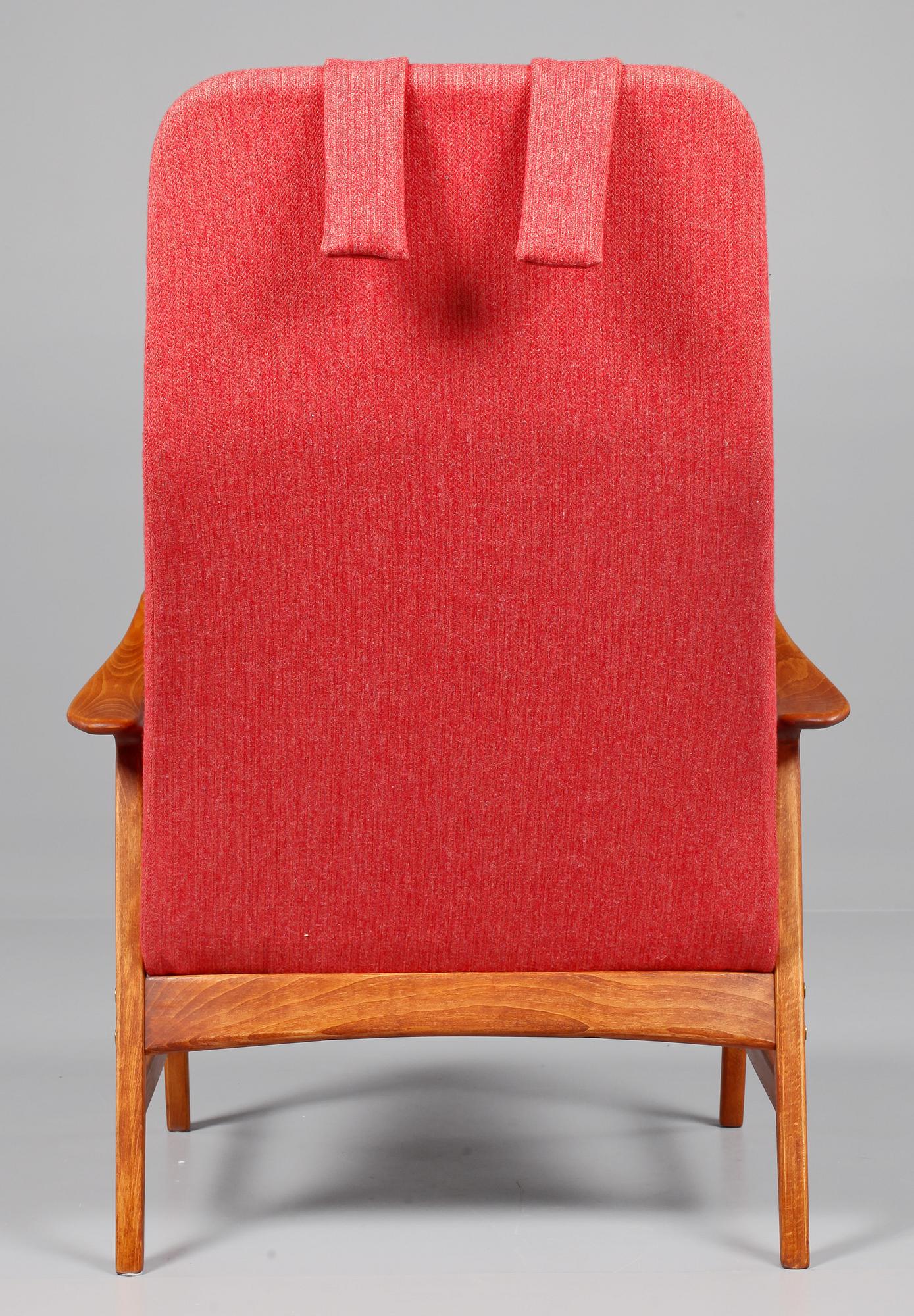 FÅTÖLJ, "Contour", Alf Svensson, omkring 1900-talets mitt.