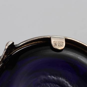 PARTI SILVER, 9 delar, bl a Henry Williams, Birmingham, 1905.