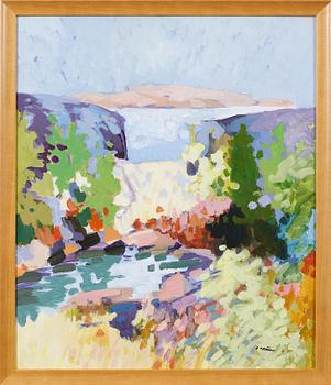 LARS ANDERSSON BJÖNNI, olja på duk, signerad.