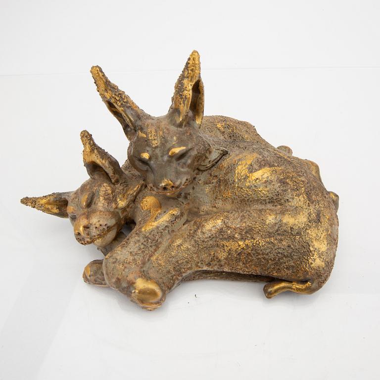 Aune Siimes, a signed Arabia sculpture.