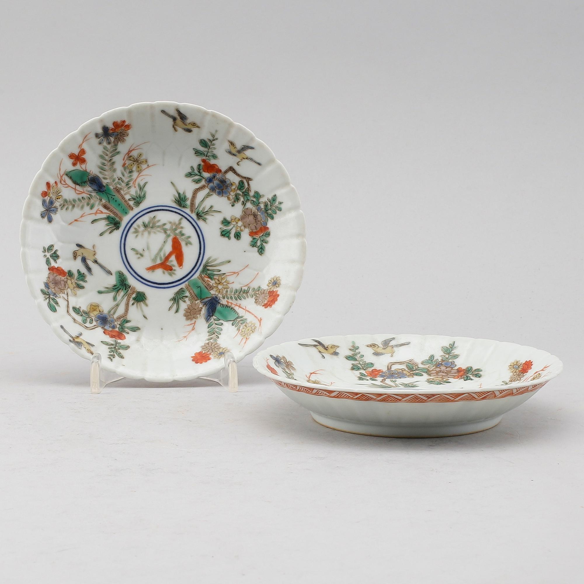 FAT, 1 par, porslin, Kina, 1900-tal.