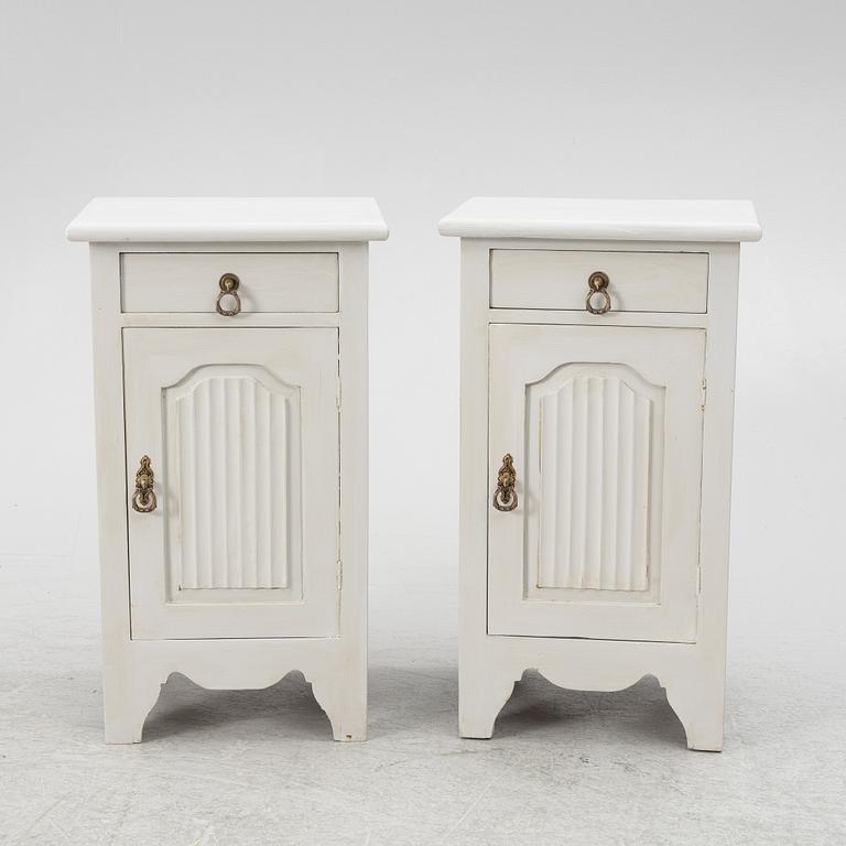 A pair of early 20th Century nightstands.