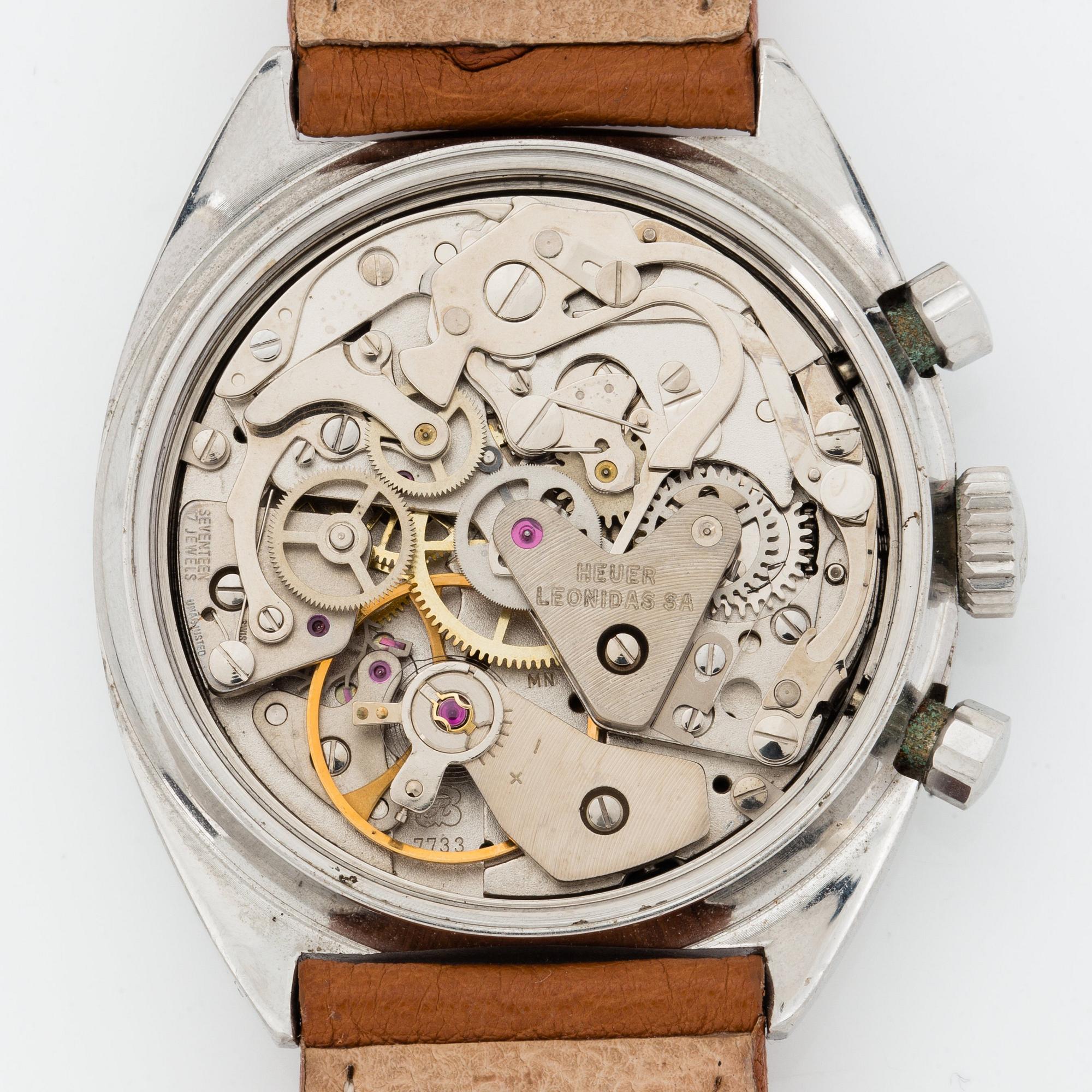 HEUER, Carrera, chronograph, "First Execution".