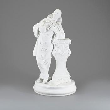 FIGURIN, parian, 1900-tal.