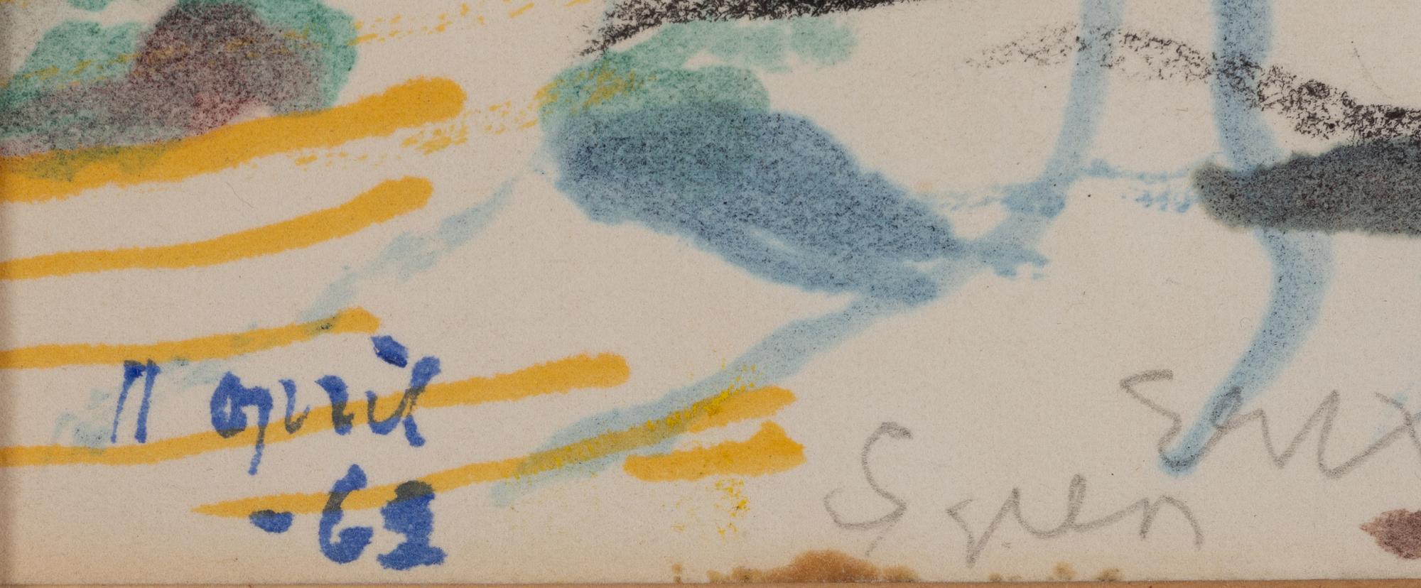 Sven X:et Erixson, Mountain landscape.