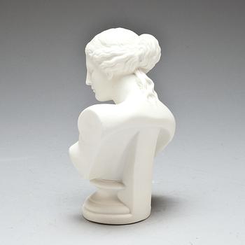 SKULPTUR, parian, "Venus", Gustafsberg 1900.