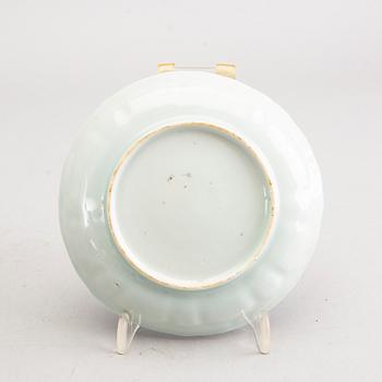 KOPPAR 4 st med FAT 5 st, Kina, Qingdynastin, 1700-tal.