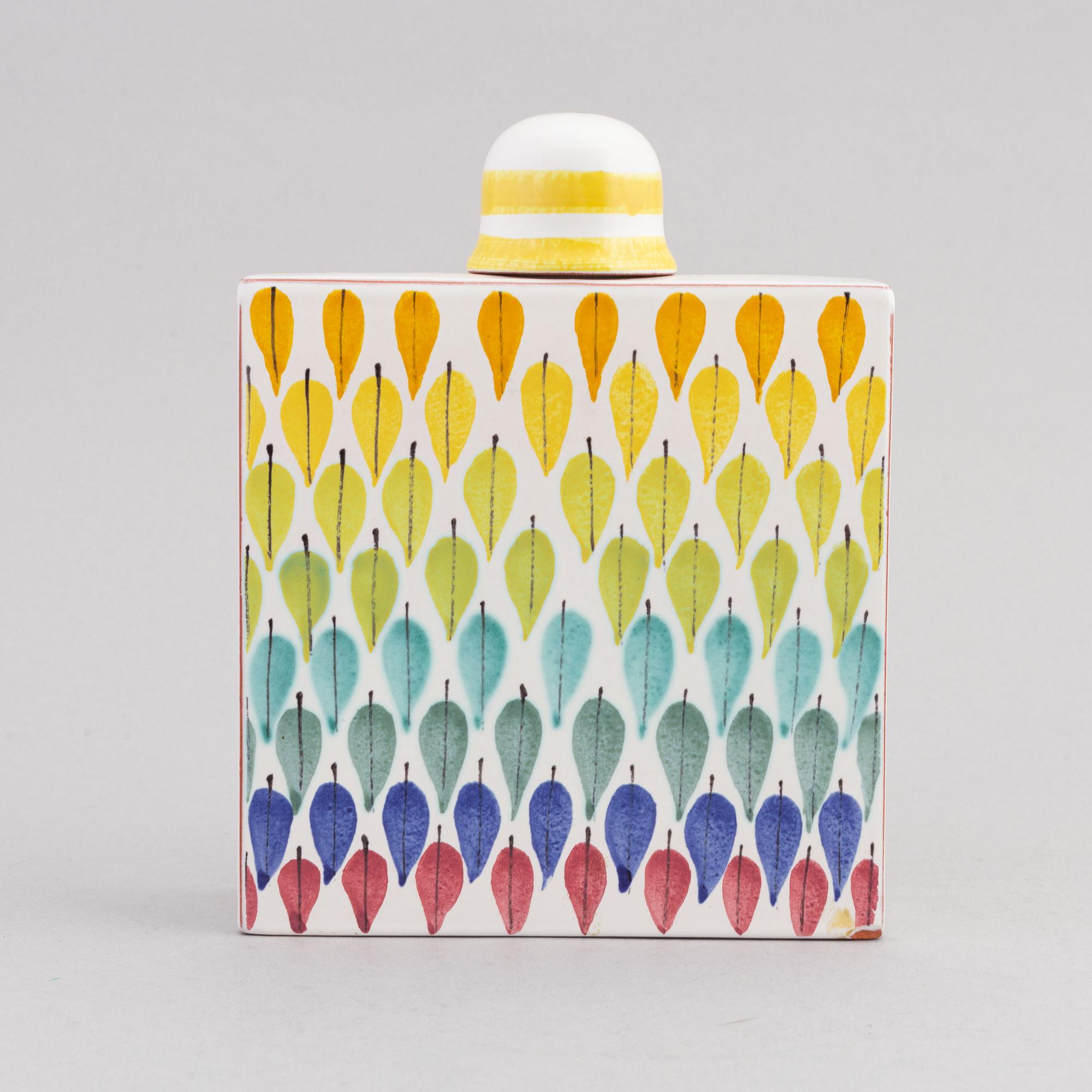 Stig Lindberg, an earthenware bottle, Gustavsbergs studio.