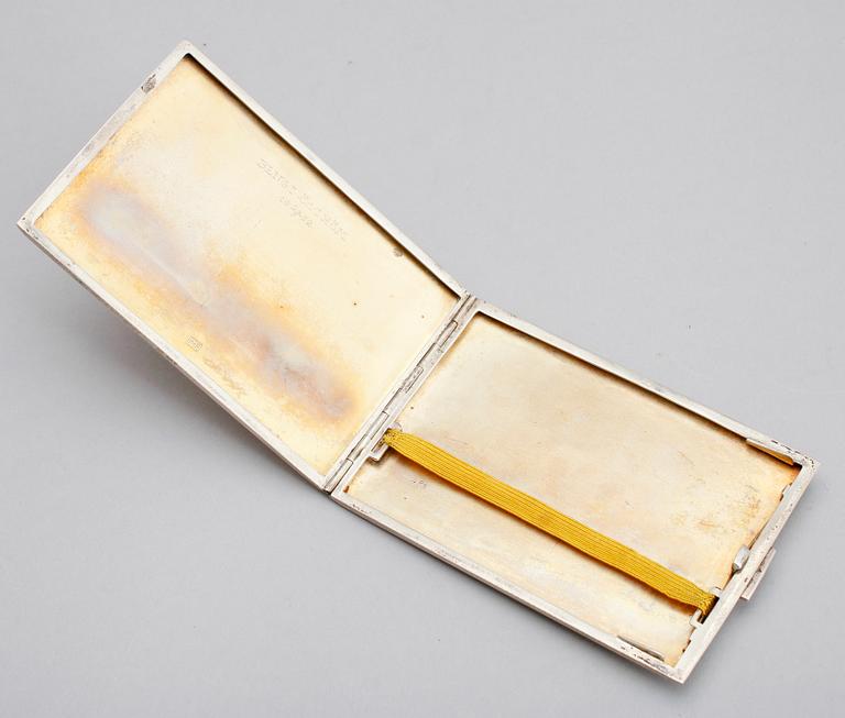 SAMLING SILVERFÖREMÅL, 6 delar. Total vikt ca 293 g.