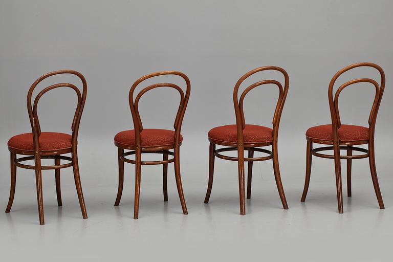 STOLAR, 4 st. Thonet, Wien. 1900-talets början.