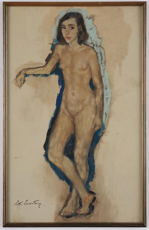 Lotte Laserstein, Stehender Mädchenakt.