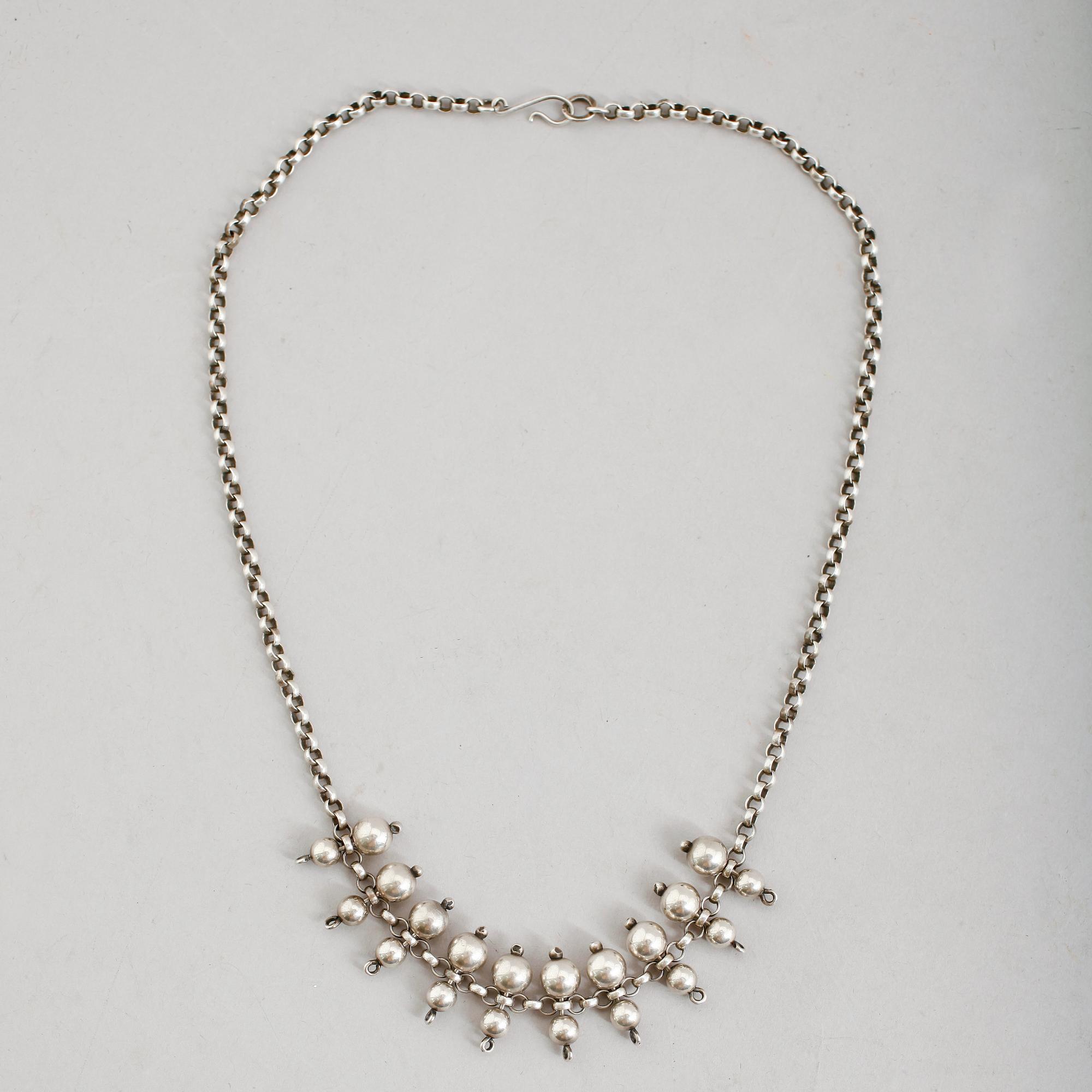 HALSBAND, silver, Ikka, Finland 1915. Vikt ca 29 gram.