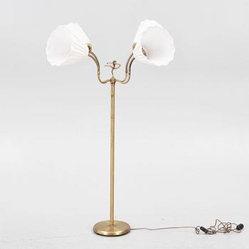 Gustaf Lundgren AB, a Swedish Modern floor lamp, Malmö, 1940s-50s.
