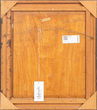Albert Krüger, a signed oil on board.