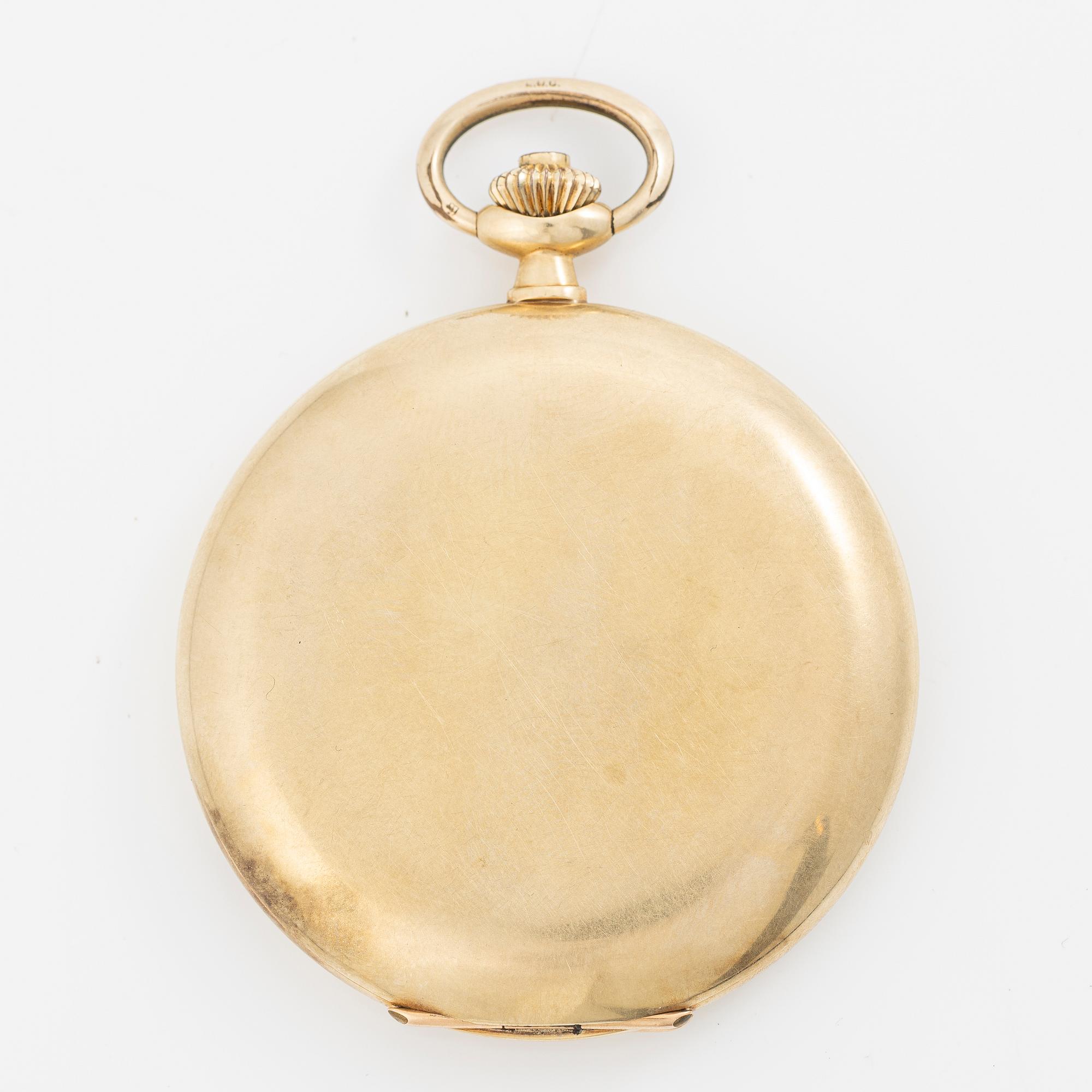L.U.C, “Chopard”, pocket watch, hunter case, 52 mm.