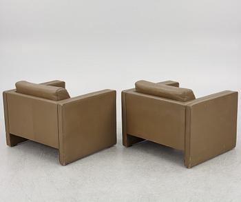 Jürgen Lange, fåtöljer, ett par, "Studio", Walter Knoll, Tyskland.