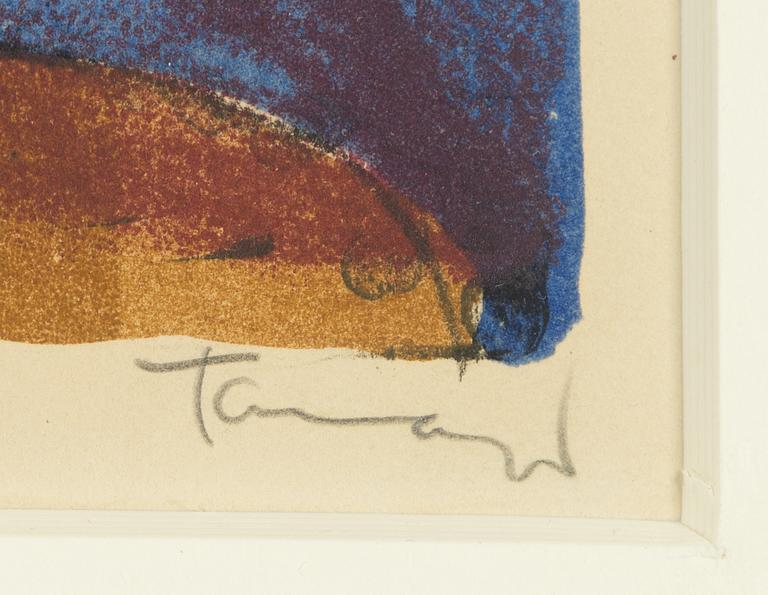 Rufino Tamayo, "Cabeza con pájaros".