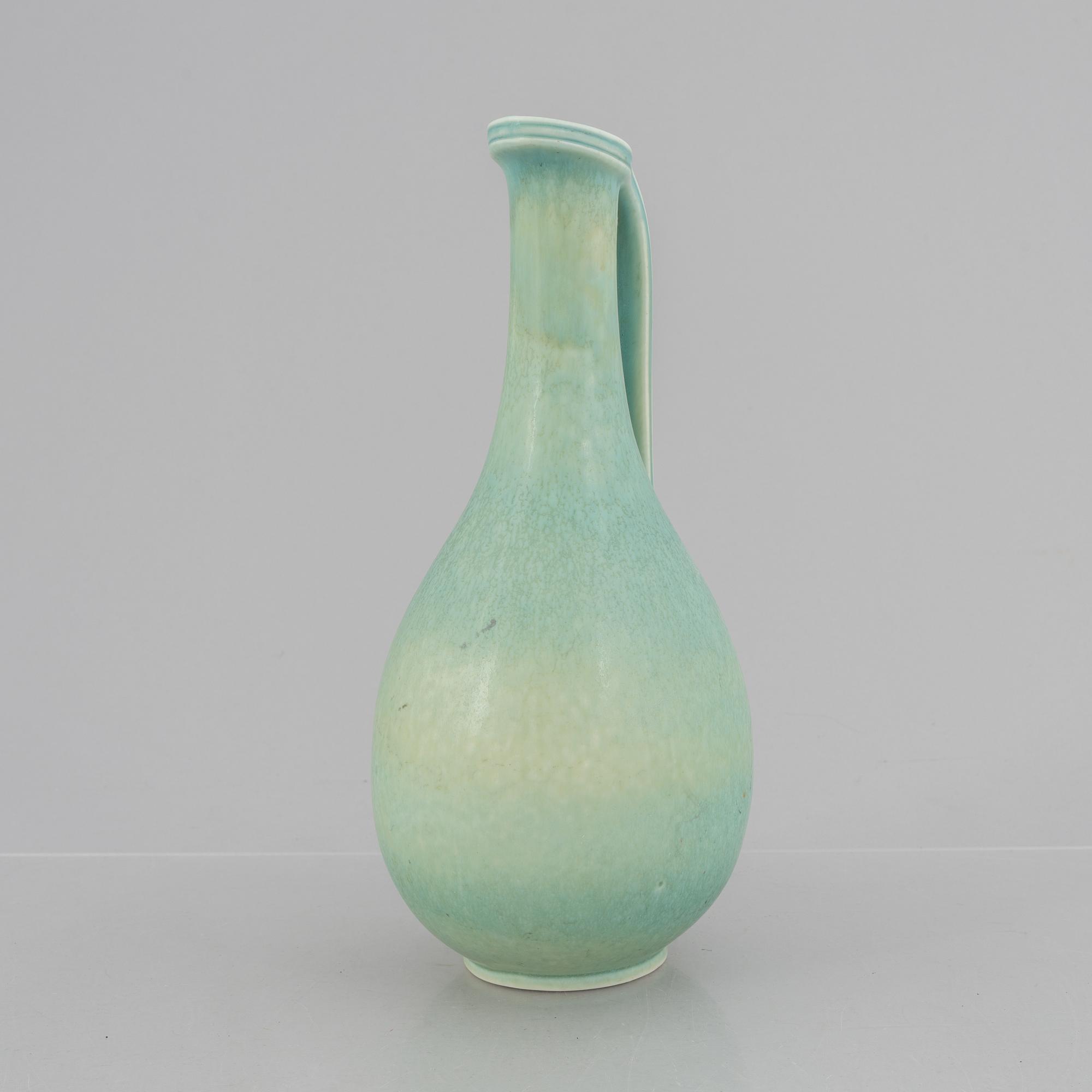 Gunnar Nylund, five pieces of stoneware, Rörstrand, Sweden.