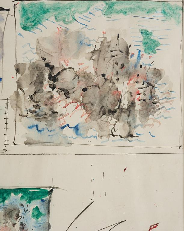 Gösta Werner, Sjöslag.