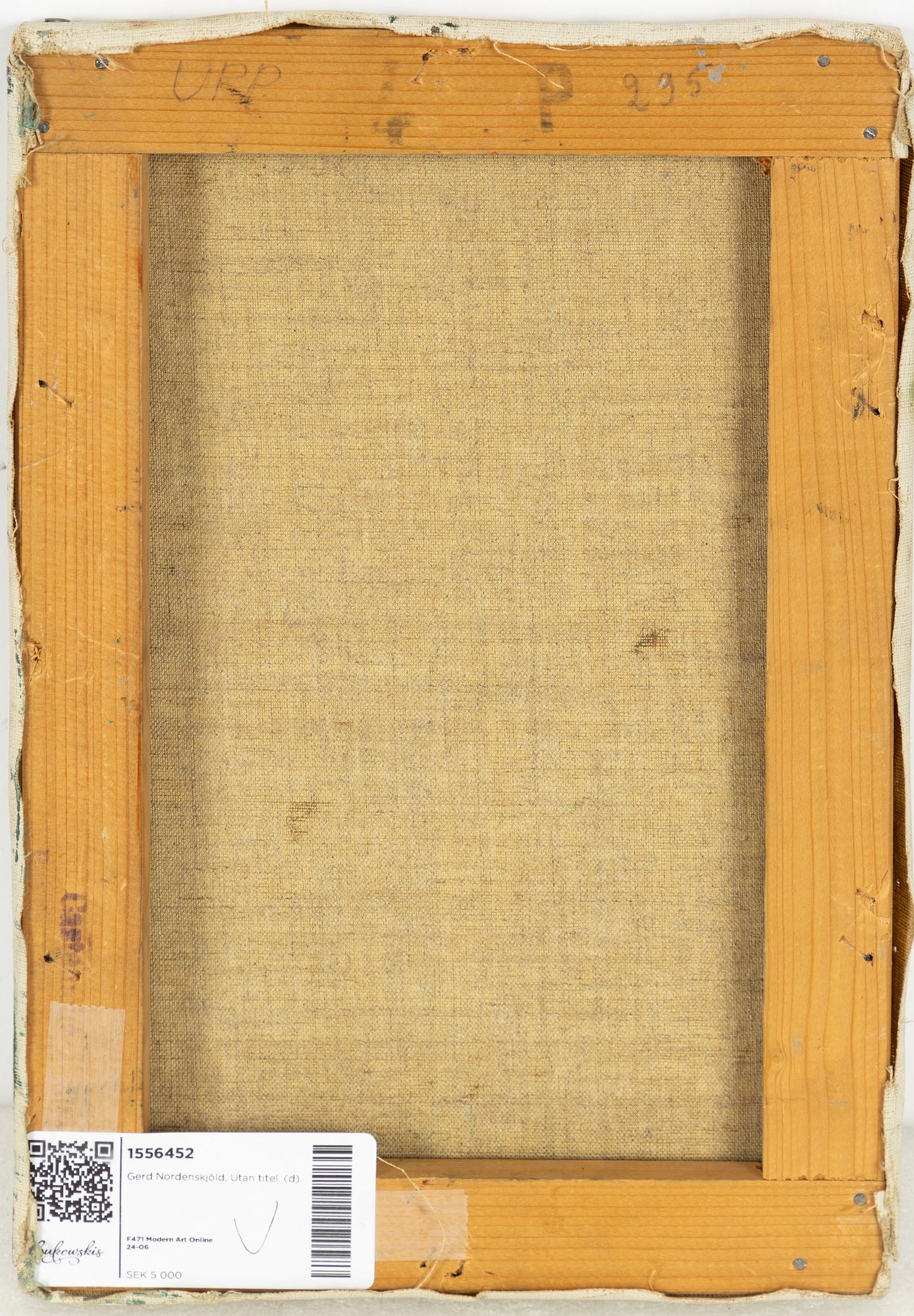 Gerd Nordenskjöld, Untitled.