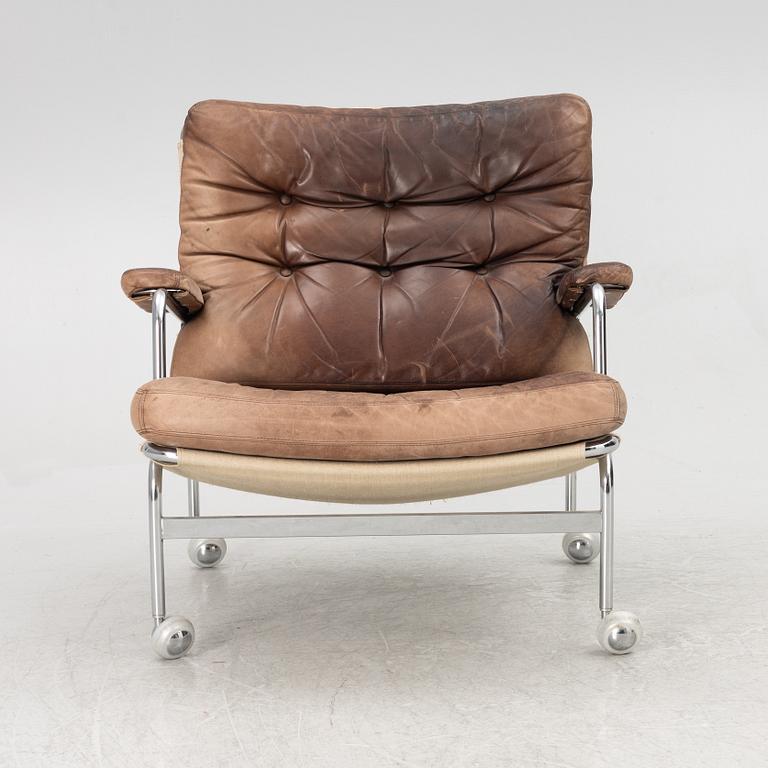 Bruno Mathsson, a "Karin" armchair, Dux, Sweden, late 20th century.