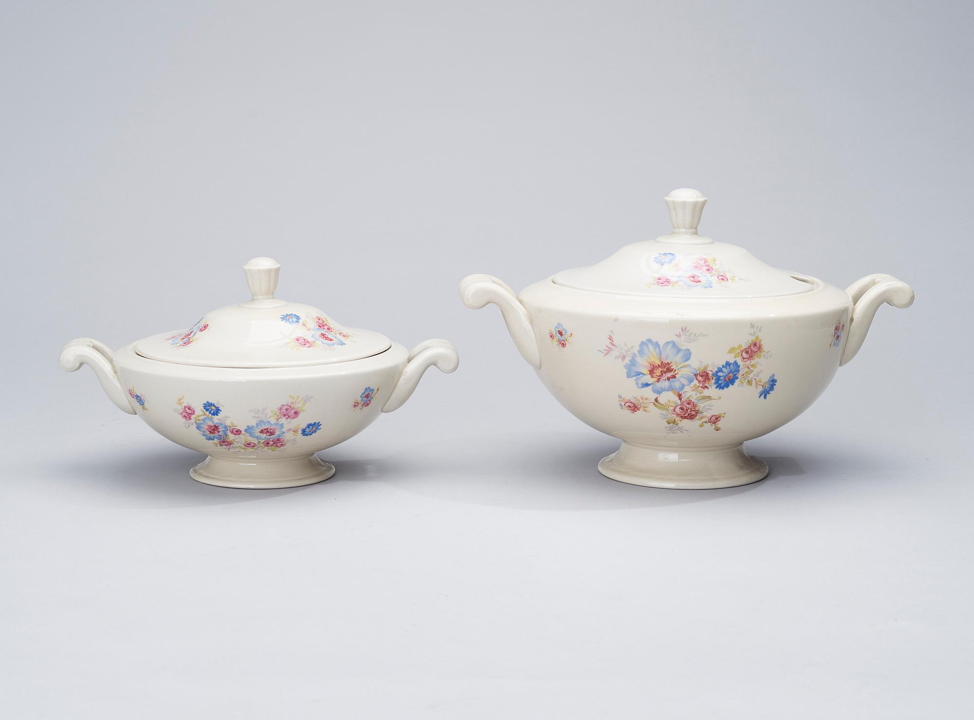 SERVIS, 44 delar, porslin, Arabia 1940-tal.