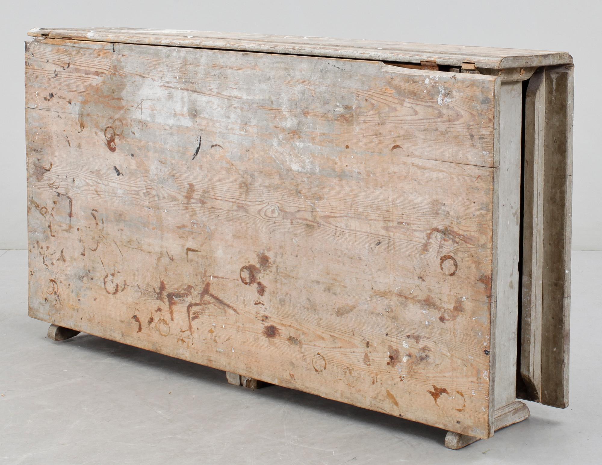 SLAGBORD, 1800-talets mitt.