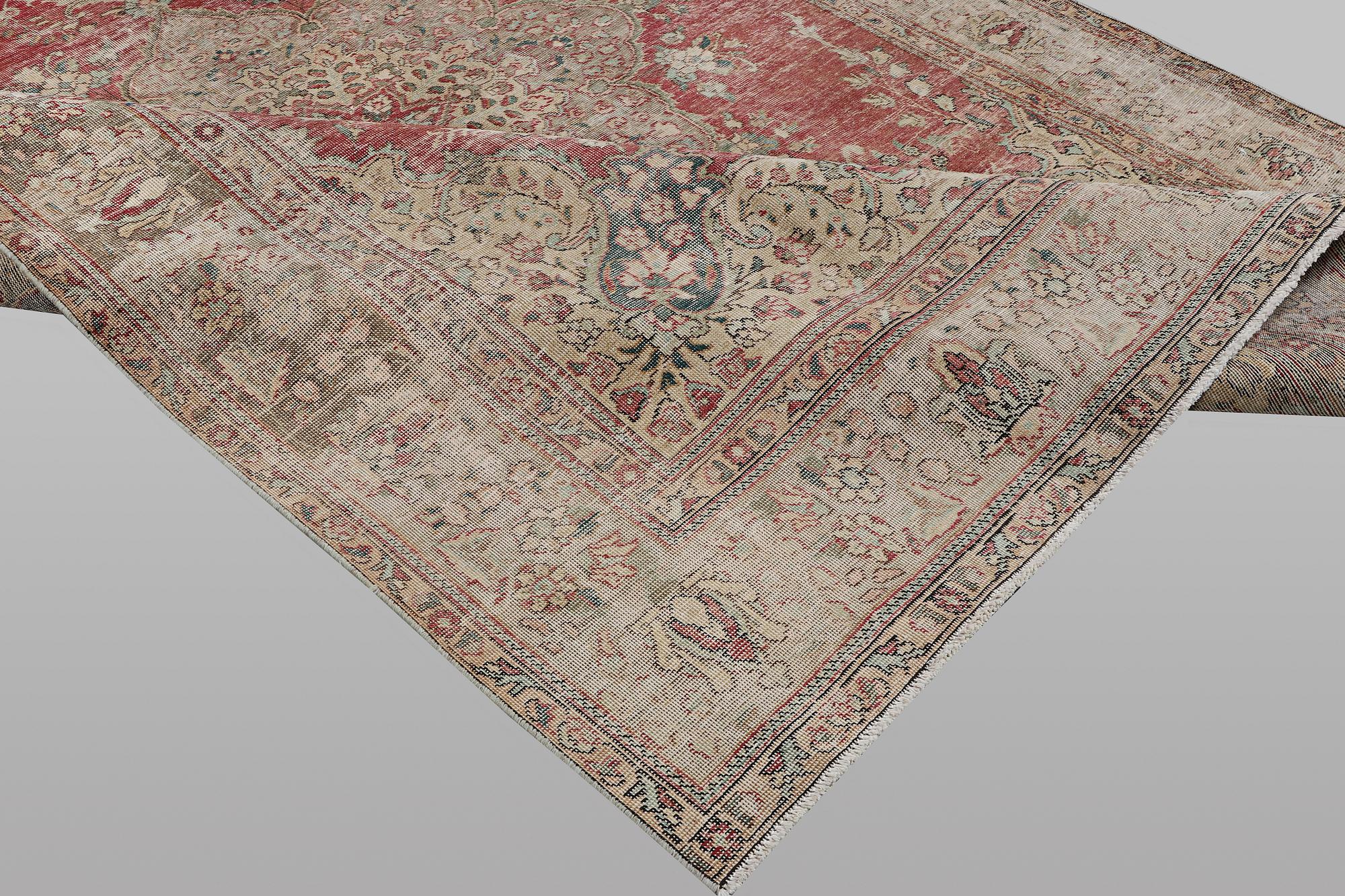Matta, orientalisk, vintage design, ca 335 x 240 cm.