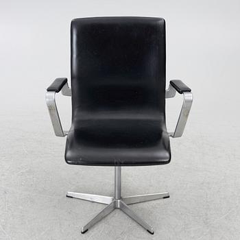 Arne Jacobsen, an 'Oxford' chair, Fritz Hansen, Denmark, 1969.