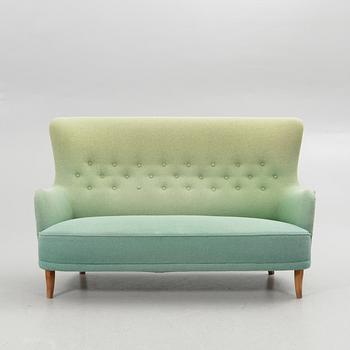 Carl Malmsten, sofa, "The Cartridge", second half of the 20th century.