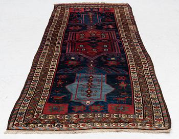 Carpet, antique Lori, approx. 325 x 125 cm.