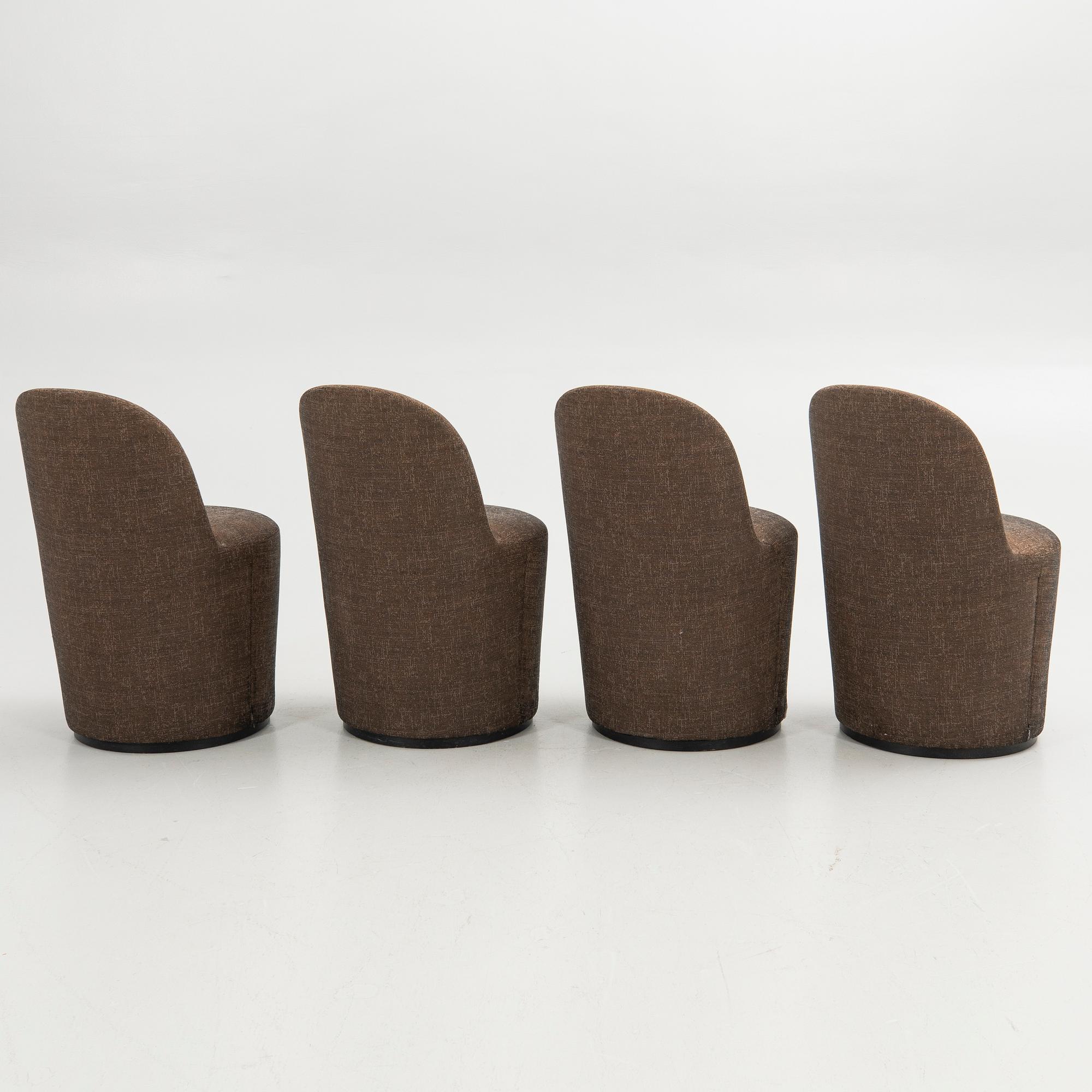 GamFratesi, chairs, 4 pcs, "Tail Chair", Gubi, Denmark.
