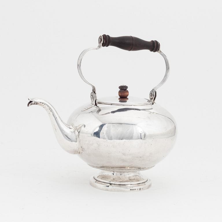 Carl Petter Lampa, a silver teapot, Stockholm, Sweden, 1830.