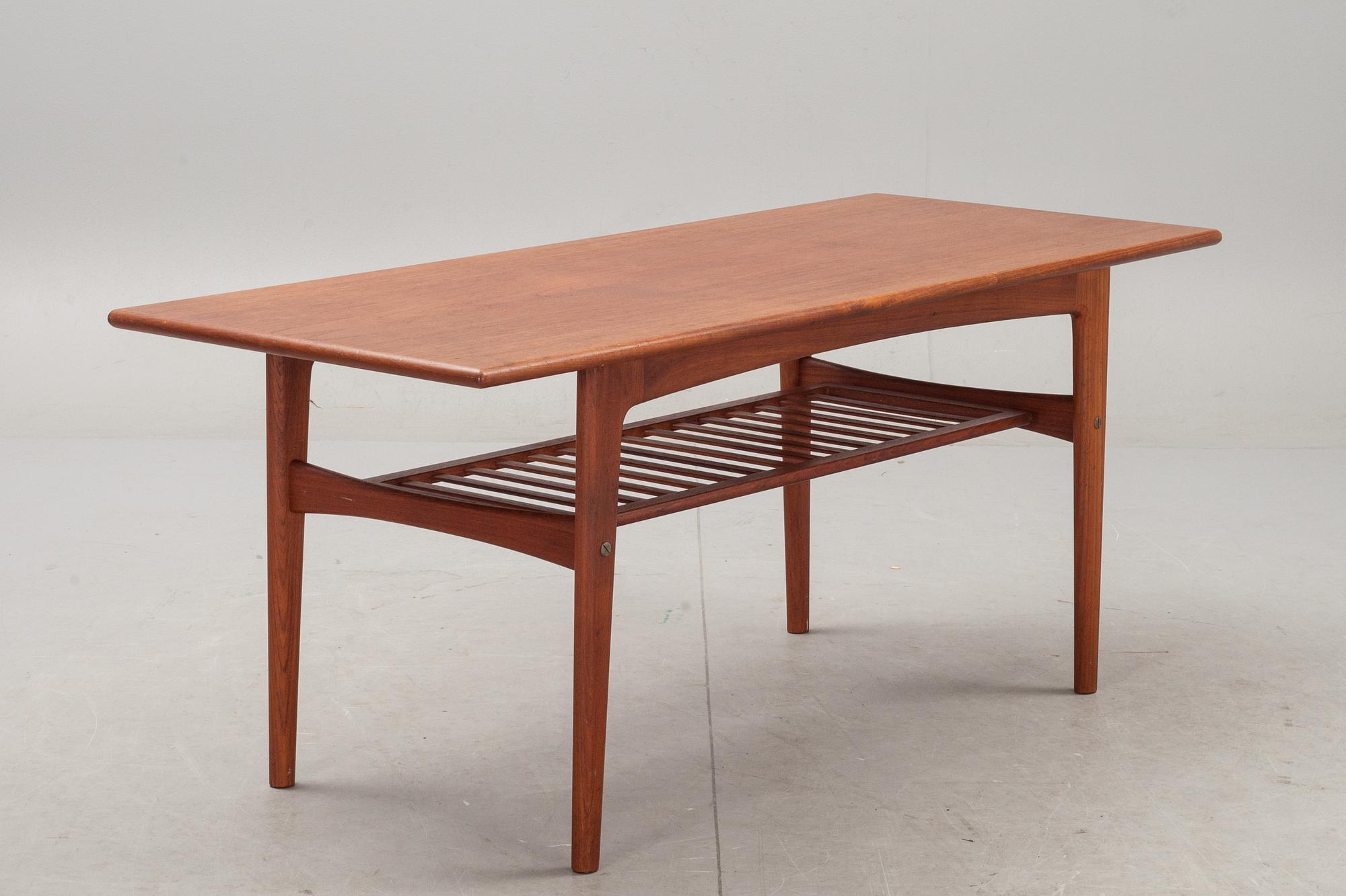 SOFFBORD, teak, 1950-tal.