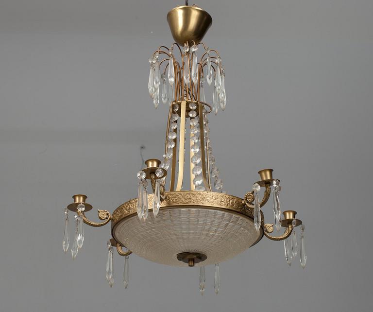 TAKKRONA, Empirestil, 1900-talets senare hälft.