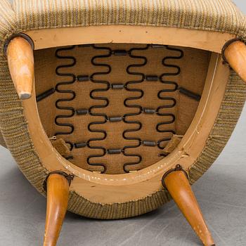 KERSTIN HÖRLIN-HOLMQUIST, a pair of 'Stora Adam' easy chairs from Nordiska Kompaniet.