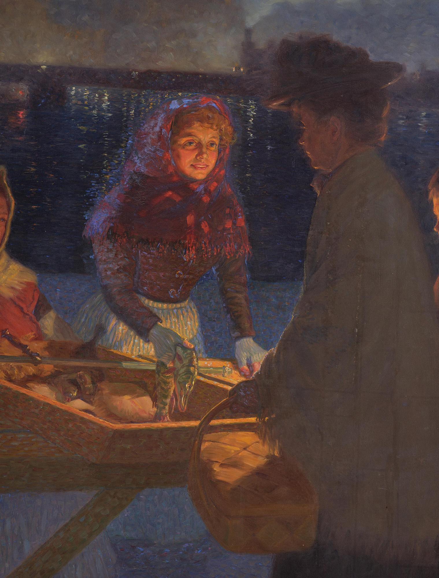 Erik Tryggelin, The Fish Market Kornhamnstorg, Stockholm.