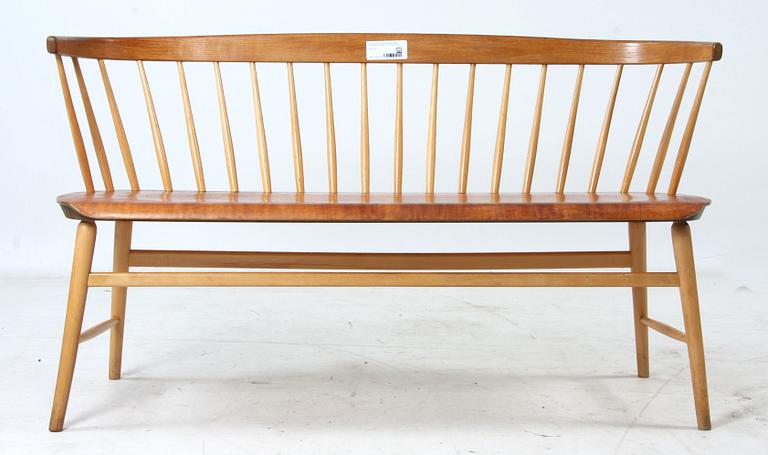 SOFFA, samt STOLAR, ett par, Bröderna Wigells Stolfabrik AB, Malmbäck, samt STOLAR, ett par, 1950/1960-tal.