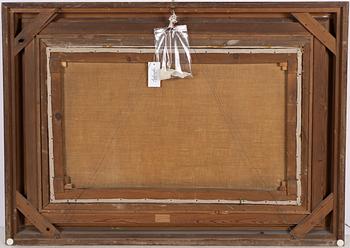 Johann Holmstedt, "Winter by the canal.".