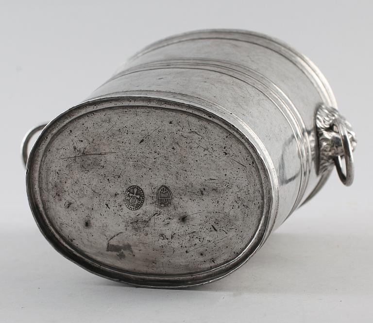 CHAMPAGNEKYLARE, tenn, sannolikt England, 1900-talets första hälft.